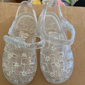 Baby Gap jelly sandals. Size 6